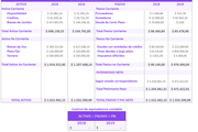 Planilla de Excel para Estado de Situación Patrimonial