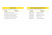 Calendario 2021 en Excel