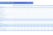 Plantilla de Excel de Impuesto a las Ganancias (Argentina 2021)