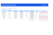 Control de Cobro de Facturas en Excel