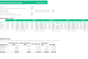 Planilla de Excel para el Cálculo de Horas Extras semanales