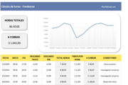 horas facturadas en excel