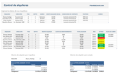 Control de alquileres en Excel