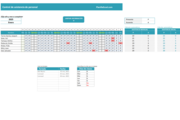 Control de asistencia de personal en Excel
