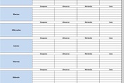 Planilla de Excel para el Control de Alimentación Semanal