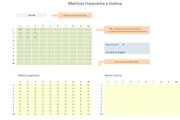 Calculadora de Matrices inversas en excel