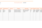 Inventario de Hardware en Excel