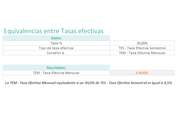 Planilla de Excel para el Cálculo de la TNA, TEA y distintos tipos de TE